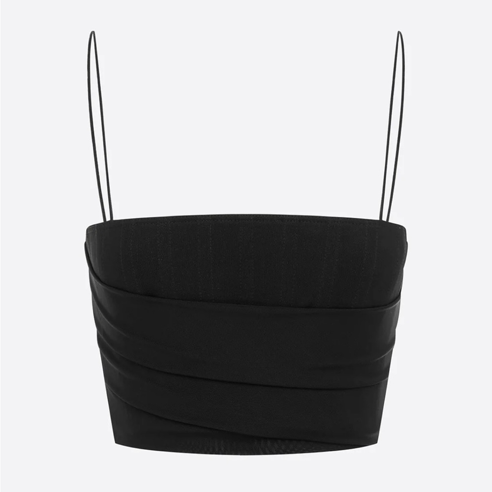 Alex perry power mesh corset top